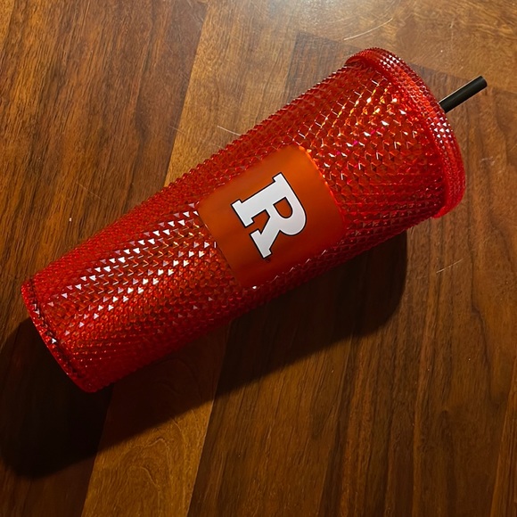 NWT LIMITED EDITION STARBUCKS RUTGERS STUDDED TUMBLER - COLLECTIBLE! - Picture 2 of 5